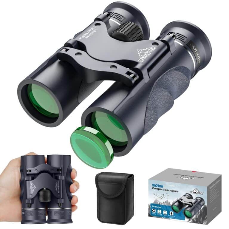 Prismáticos Hd Compactos Para Aventuras Al Aire Libre Y Observación De Fauna