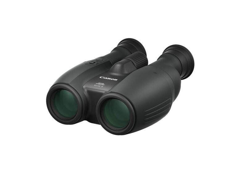 Canon 18x50 IS Prismático Negro: Visión Nítida y Estabilizada para Aventureros