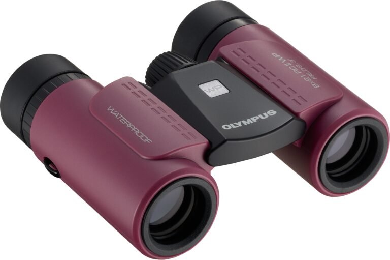 Explora con Claridad: Prismáticos Olympus RC II en Elegante Plata