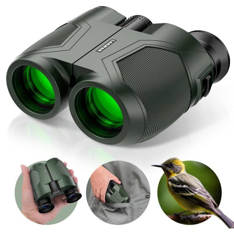 Prismáticos Compactos para Aventuras al Aire Libre y Observación de Aves Explora la naturaleza con claridad y comodidad