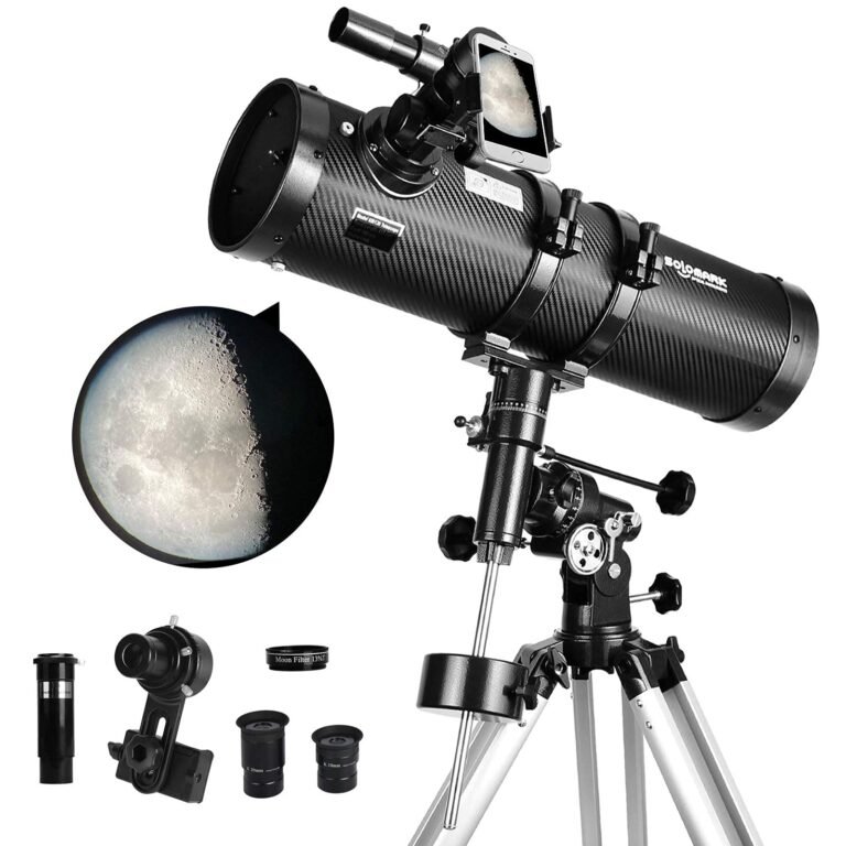 Explora El Universo Con El Telescopio Newtonian Reflector Para Astronomía