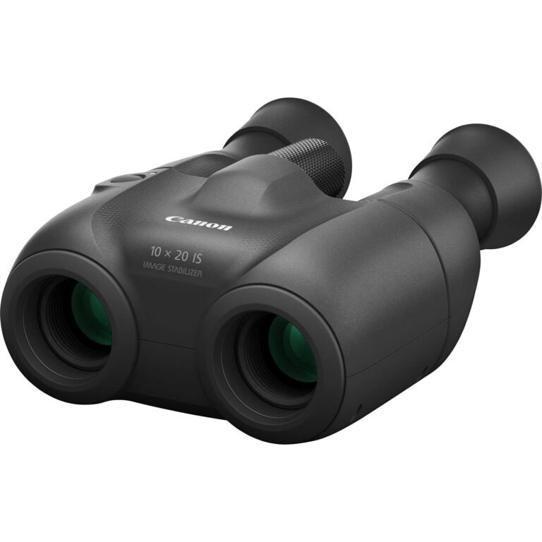 Descubre La Precisión Del Canon Prismático IS Negro Para Aventuras Visuales