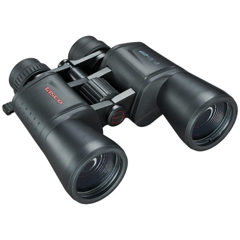 Explora Nuevos Horizontes con los Prismáticos Tasco Essentials Porro Visión clara y nítida para aventureros apasionados