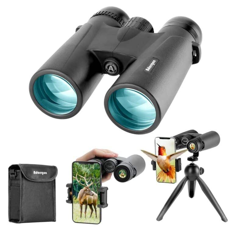 Prismáticos Compactos para Adultos: Visión Clara y Potente para Observación de Aves